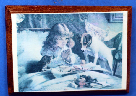 (image for) Print - child and dog