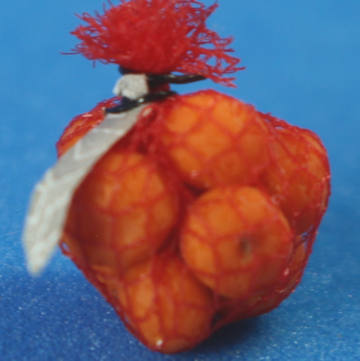 (image for) Net bag of oranges - 1/2 scale