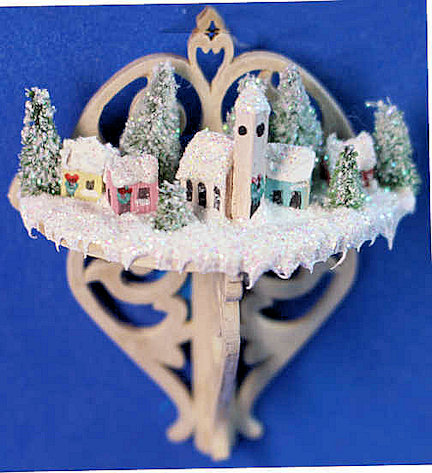 Town on a shelf - Christmas (image for) Town on a shelf - Christmas