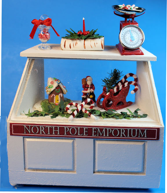 (image for) Christmas shop display by Rosemary Macedonia