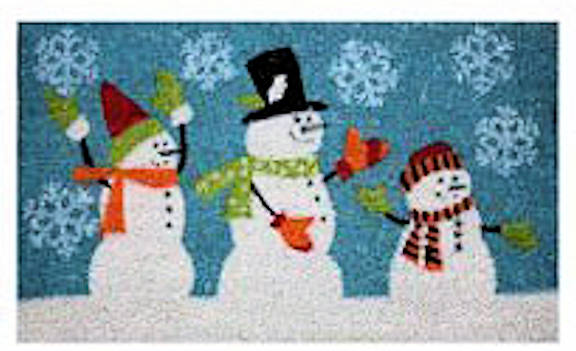 (image for) Winter welcome mat