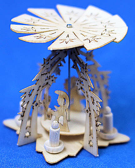 (image for) "Pyramid" - Angels with candles - spins
