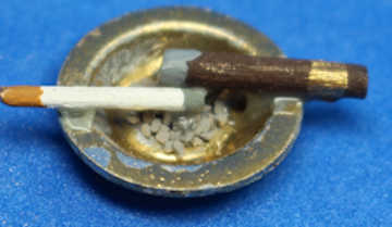 (image for) Brass ashtray - "used"