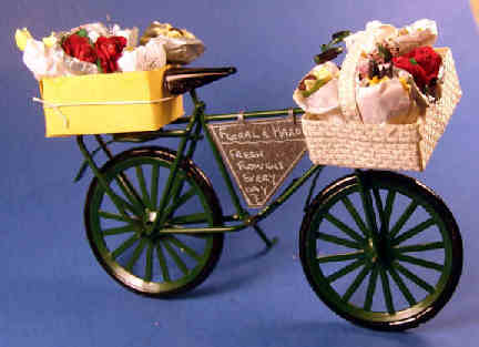 Delivery bike - florist