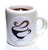 Coffee mug filled - restaurant style