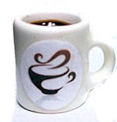 (image for) Coffee mug filled - restaurant style
