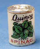 (image for) Can of spinach