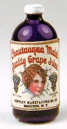 Grape juice bottle