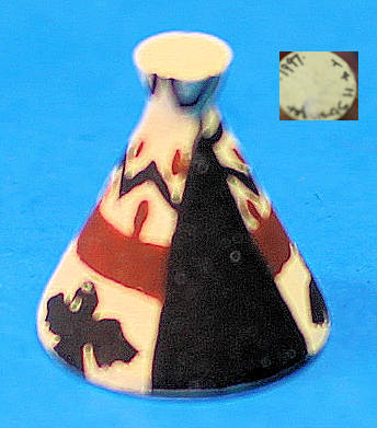Tiny teepe - hand painted - Click Image to Close