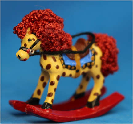 Toy rocking horse - Click Image to Close