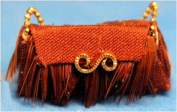 Lady's fringed purse
