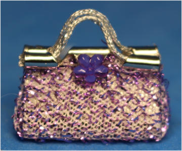 Lady's evening purse - lavendar sparkly