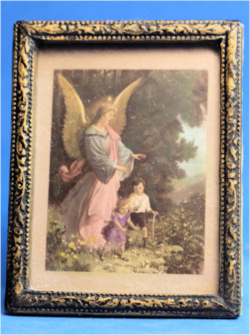 Angel and children print - Click Image to Close