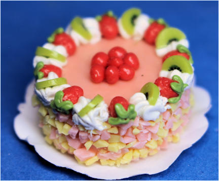 (image for) Cake - berries and kiwis