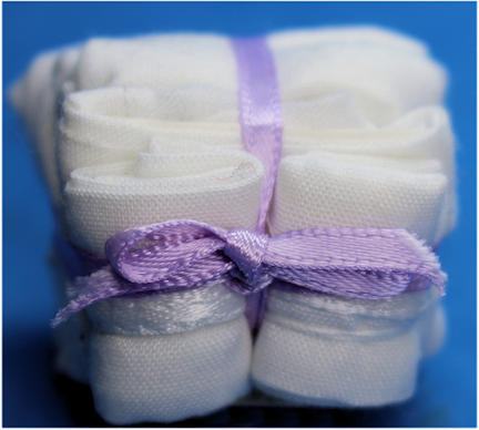 (image for) Linen set - white