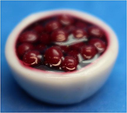 Bowl of pickled beets