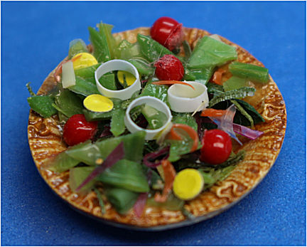 Plate of salad