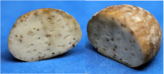 (image for) Loaf of seeded bread and slice