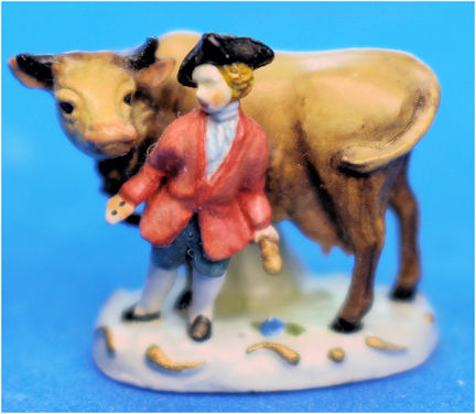 Jack and his cow - from the Jack in the Beanstalk series