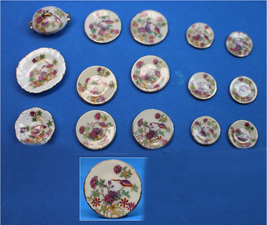 (image for) Dinner service for 6 - "Cuckoo" design