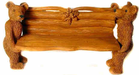(image for) Bear bench