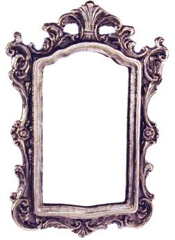 Mirror - silver finish