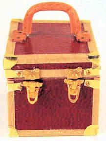 Vanity case - red - Click Image to Close