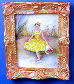 (image for) Ballerina With Bouquet painting