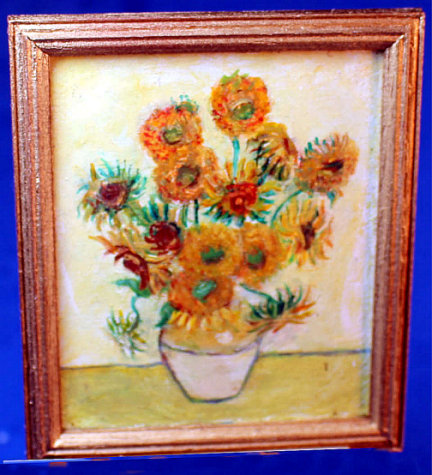 (image for) Sunflowers painting