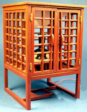 (image for) Display cabinet lighted- Japanese style