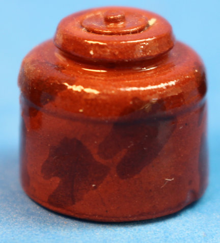 Storage jar - redware