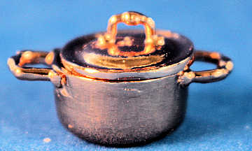 (image for) Casserole - copper - small or half scale