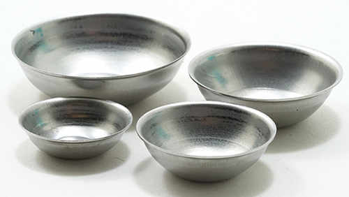 (image for) Mixing bowl set - aluminum