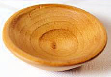 Round bowl - wood