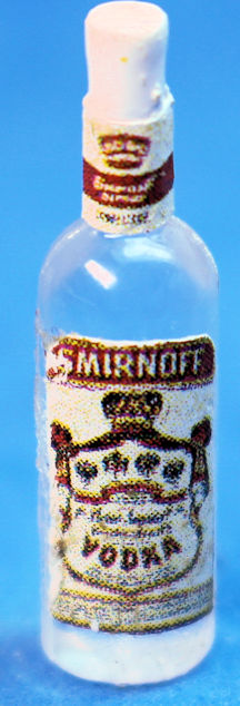 Liquor bottle - vodka - Click Image to Close