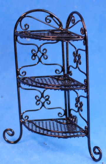 (image for) Corner display shelf - metal