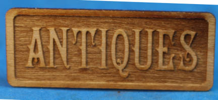 Sign - Antiques