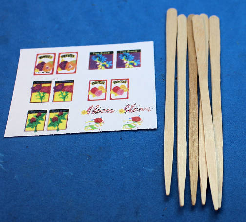 Garden stakes and labels