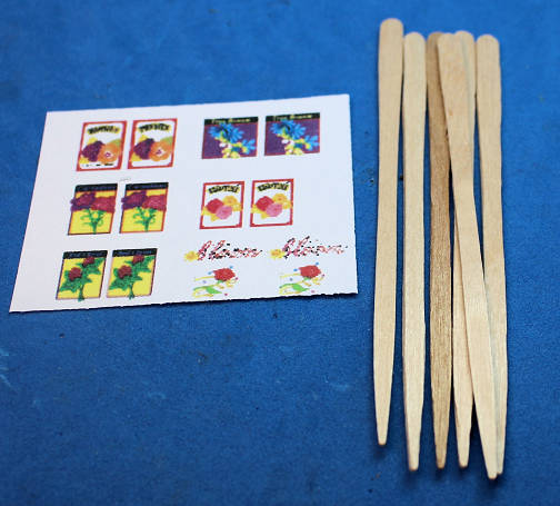 (image for) Garden stakes and labels