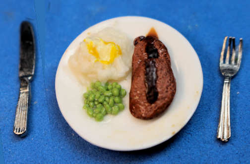 (image for) Dinner plate - diner style
