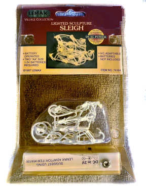 Lighted sleigh - Lemax