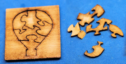 (image for) Jigsaw puzzle - wood