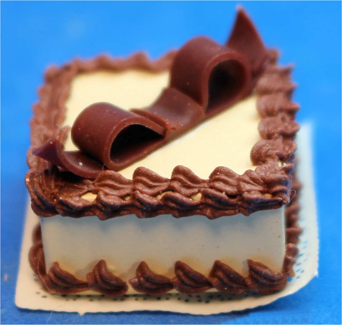(image for) Cake - square ribbon