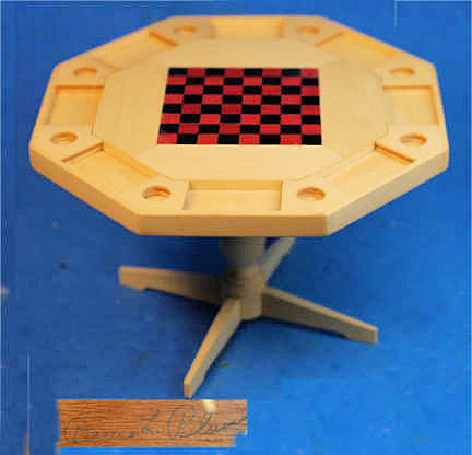 Game table by Bruce Plumb - Click Image to Close