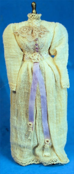 Dress on dress form - by Miniature Rose