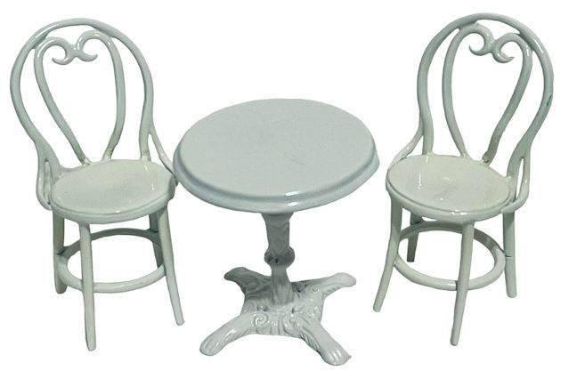 Bistro/ice cream parlor set