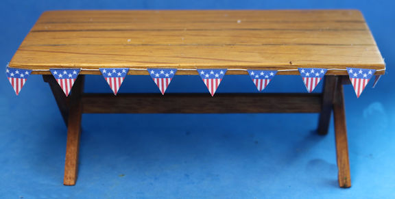 Picnic table - Americana - Click Image to Close