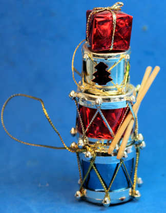 (image for) Christmas drum decoration
