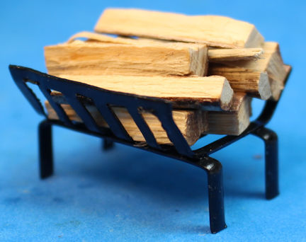 (image for) Fire grate with logs