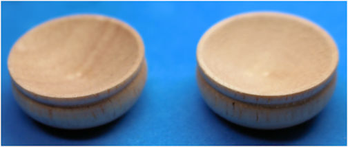 (image for) Wooden bowls - set of 2